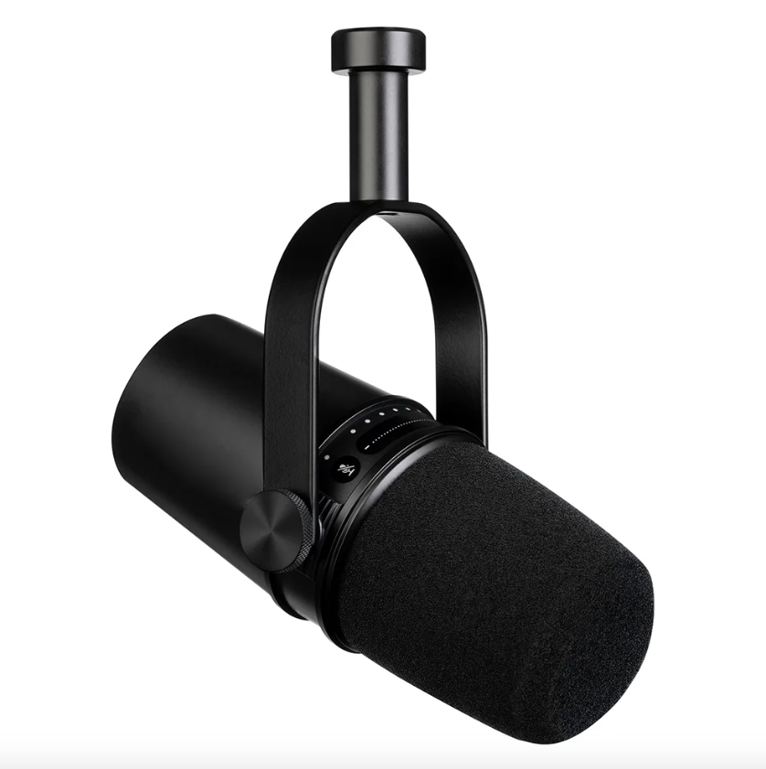 Découvrez le MV7 Microphone Dynamique Professionnel idéal pour Podcast et Enregistrement Vocal Son de Haute Qualité