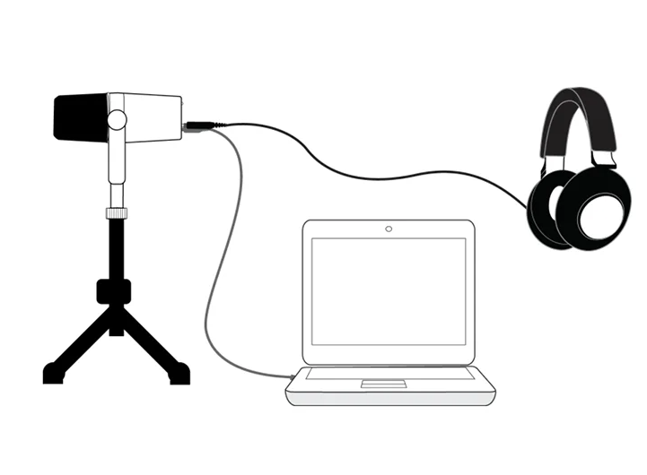 Découvrez le MV7 Microphone Dynamique Professionnel idéal pour Podcast et Enregistrement Vocal Son de Haute Qualité
