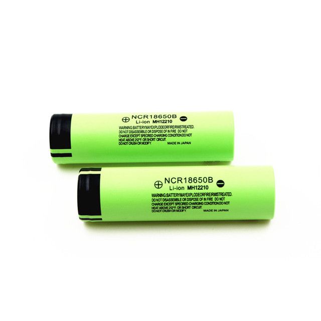 Batterie rechargeable NCR18650B 3400mAh 18650 Li-Ion