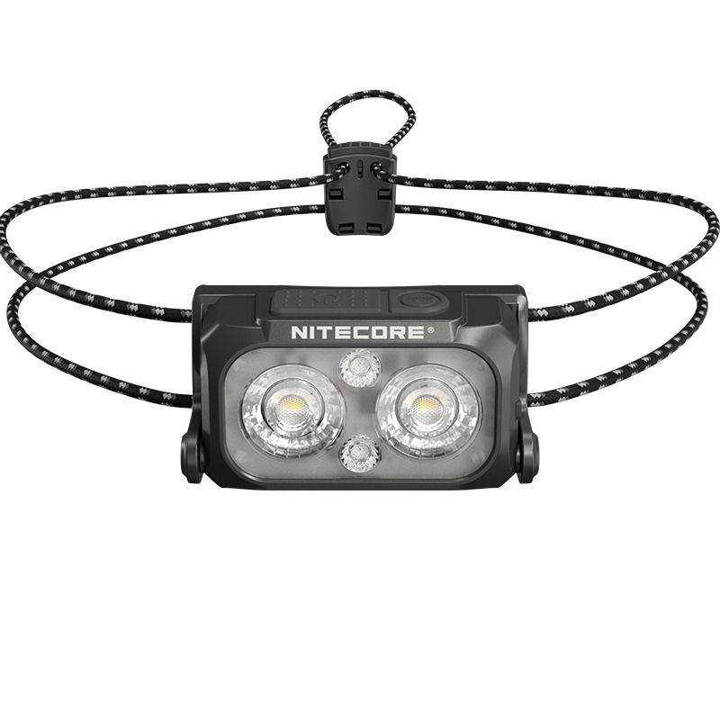 NITECORE NU25 MCT UL Lampe Frontale 400 Lumens Rechargeable USB-C Lampe de Randonnée et Camping Polyvalente et Légère