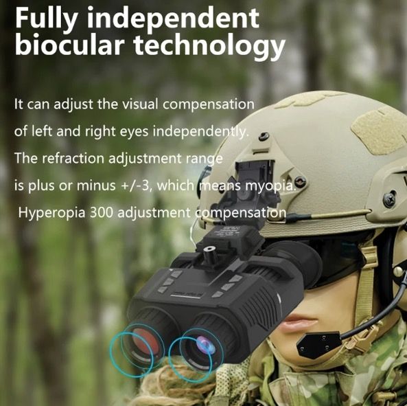Jumelles de vision nocturne NV8000, vidéo 4K, technologie Naked-3D pour l'observation de la faune, livraison gratuite