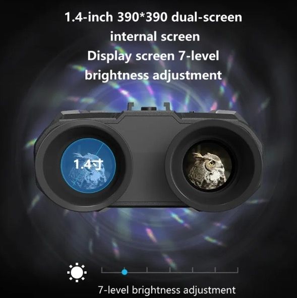 Jumelles de vision nocturne NV8000, vidéo 4K, technologie Naked-3D pour l'observation de la faune, livraison gratuite