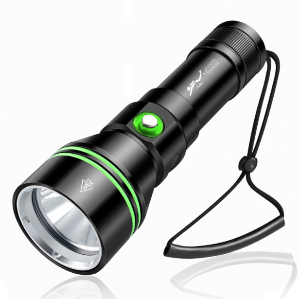Top Lampe de Plongée P70 Étanche IPX8 | Torche Sous-Marine 5000 Lumens pour Plongée Nuit
