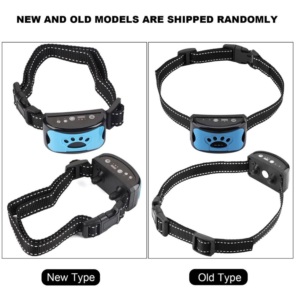 Dispositif anti-aboiement pour chien, collier de dressage humain rechargeable par USB pour un environnement domestique paisible