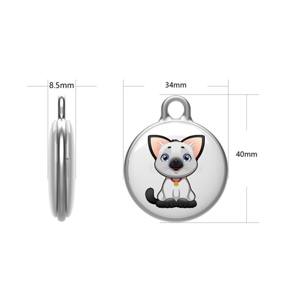 Collier GPS étanche IP65 pour animaux Suivi en temps réel des chats et chiens Collier de localisation intelligent