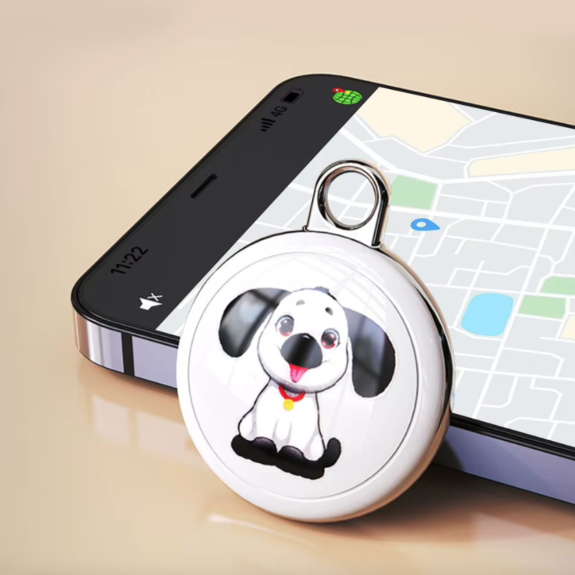 Traceur de chien Collier Airtag pour chien Localisation en temps réel Suivi Bluetooth Sécurité pour chiens