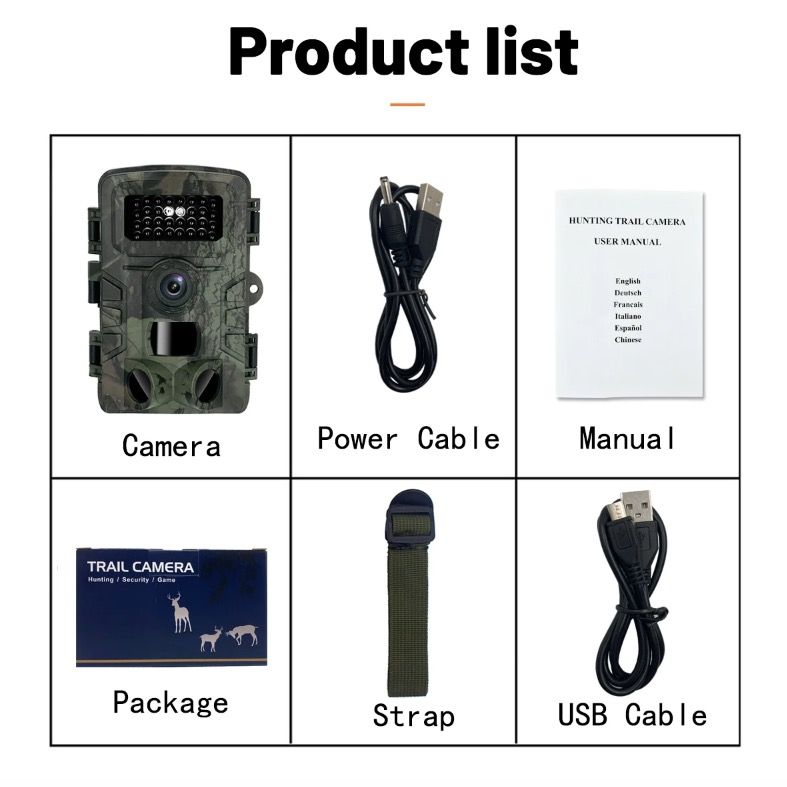 Caméra infrarouge PR700 pour surveillance de la faune avec détection de mouvement rapide et vision nocturne