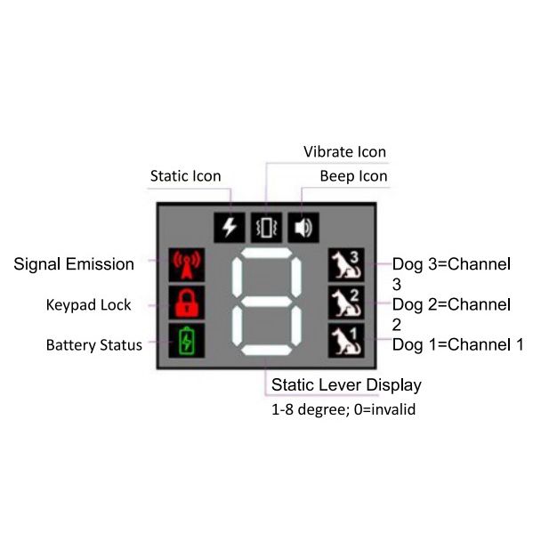 Collier de dressage rechargeable pour chien avec télécommande modes bip vibration choc imperméable 2021