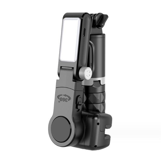 Perche à selfie Q18 avec rotation à 360° et stabilisateur de cardan à suivi intelligent pour une photographie mobile stable