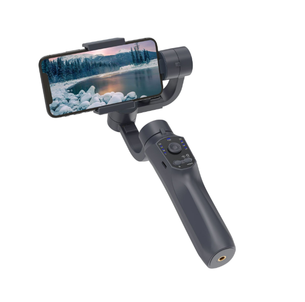 Stabilisateur F10 Pro cardan 3 axes pour vidéographie mobile et qualité vidéo fluide compatible Android iPhone
