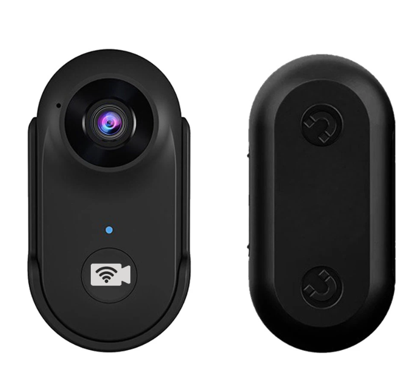 Caméra pouce WiFi HD Enregistreur sportif Caméra sport Enregistreur vidéo pour moto Caméra pour animal de compagnie
