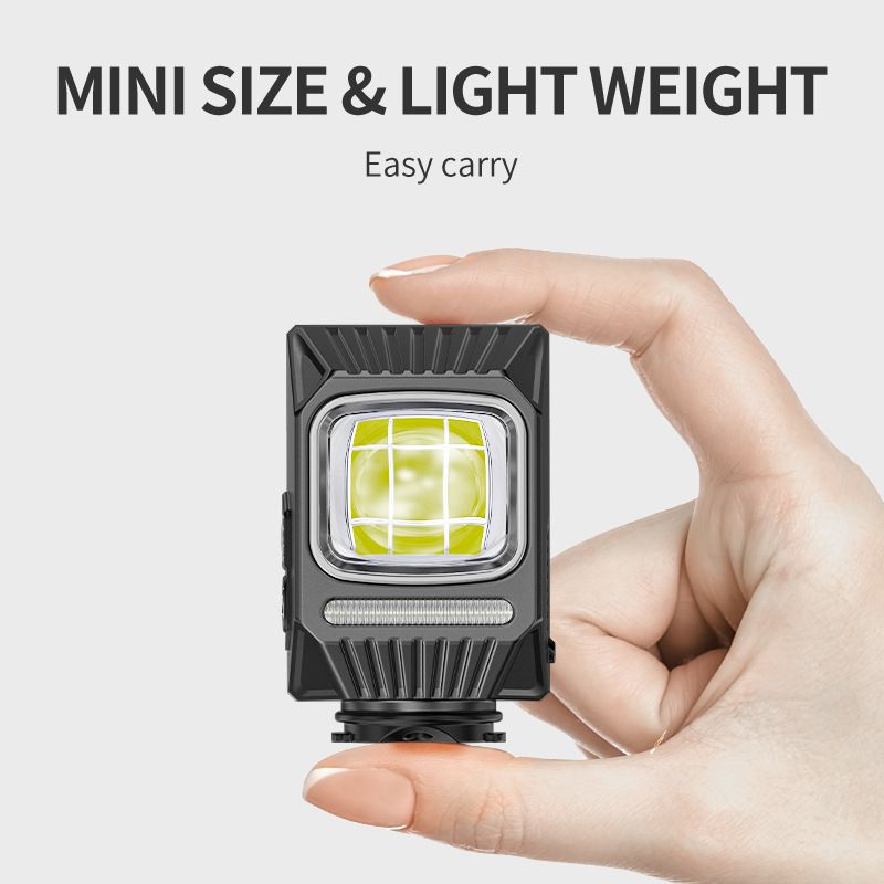 SMILING SHARK EVO1700 Phare de vélo LED rechargeable USB-C étanche multi-modes