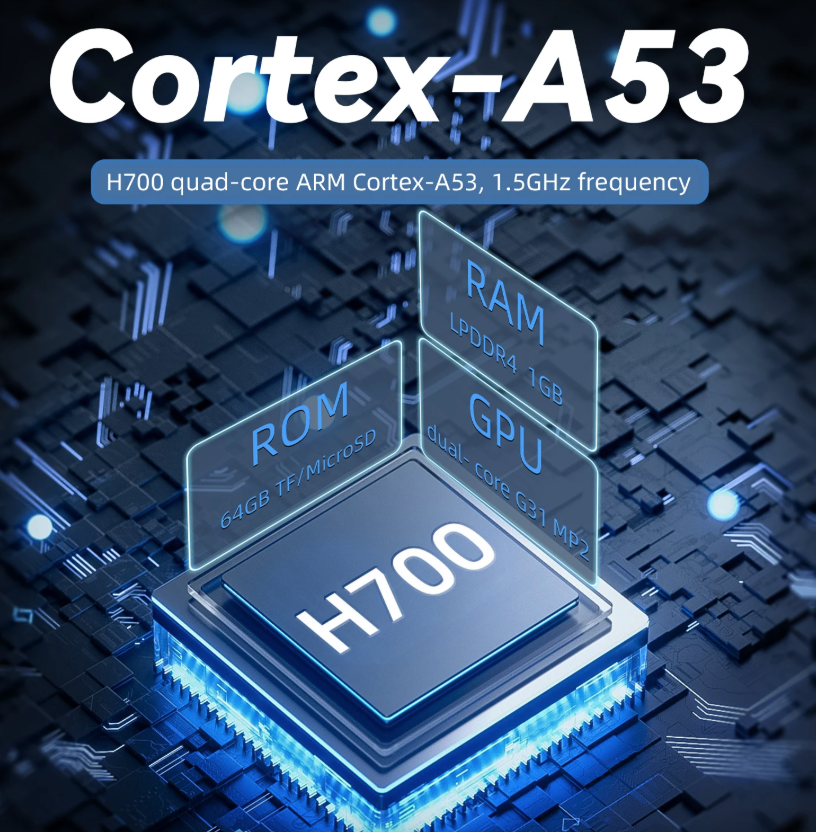 ANBERNIC RG40XX H Console de Jeu Portable Linux | Rétro 4.0" IPS, 64 bits, 3200mAh