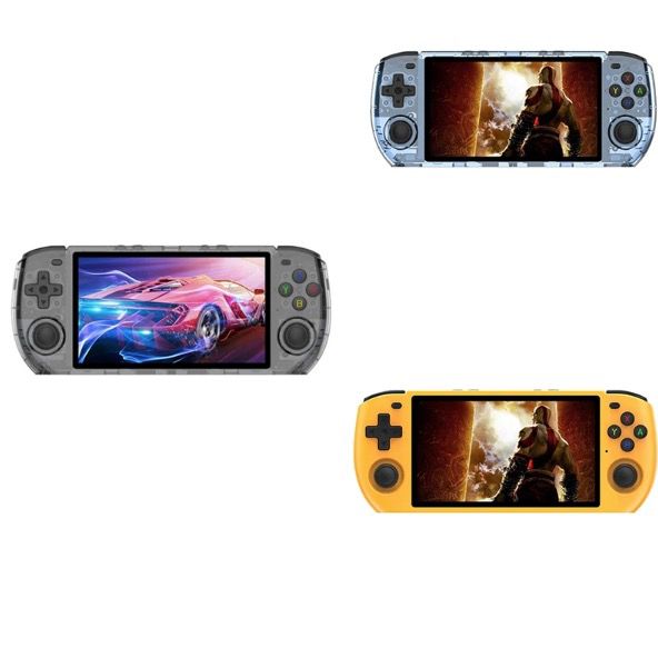 POWKIDDY RGB10 MAX3 console rétro-gaming écran IPS 5 pouces jeu open-source avec puce RK3566 haute performance