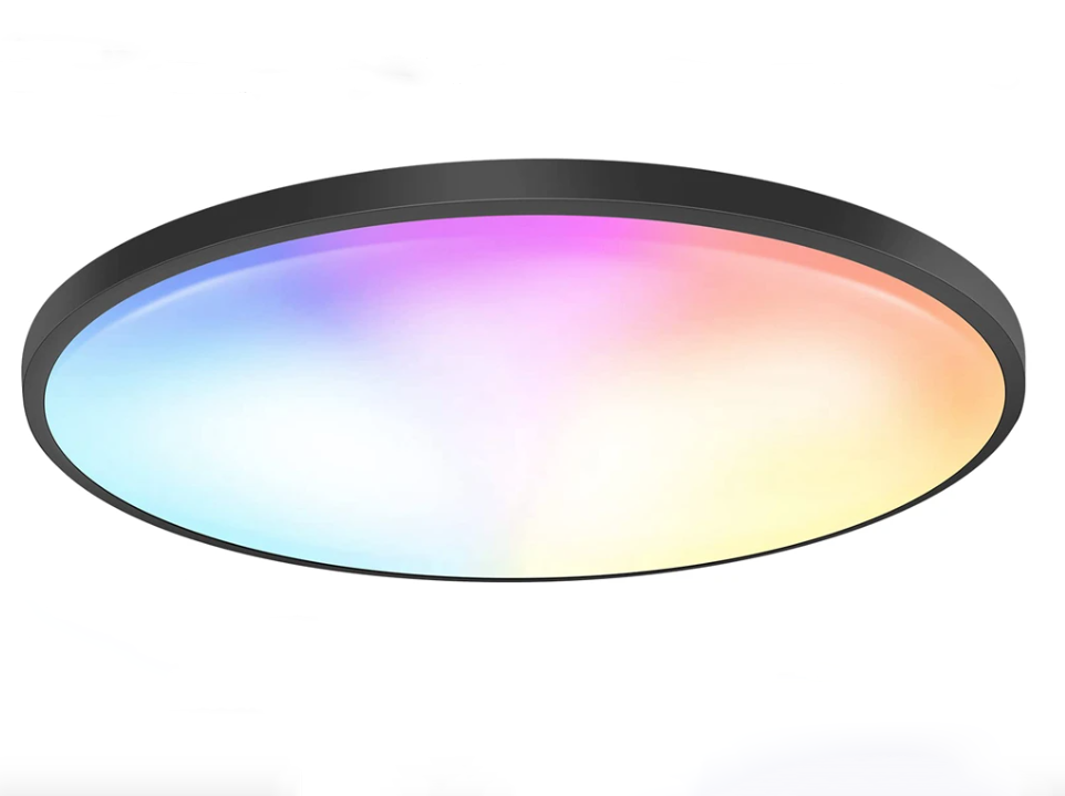 Plafonnier intelligent 24W Tuya Zigbee lampe de plafond LED salon contrôle vocal Alexa maison intelligente