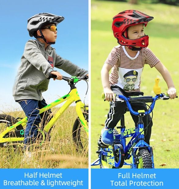 Casque de Cyclisme Enfants ROCKBROS avec Design Amovible Intégral Sécurité et Confort pour Vélo et VTT