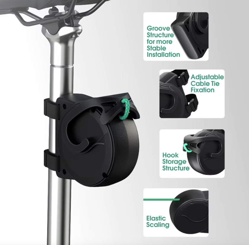 Corde de remorquage pour vélo flexible rétractable, tracteur de vélo pour enfants, VTT, aventures en famille, installation facile