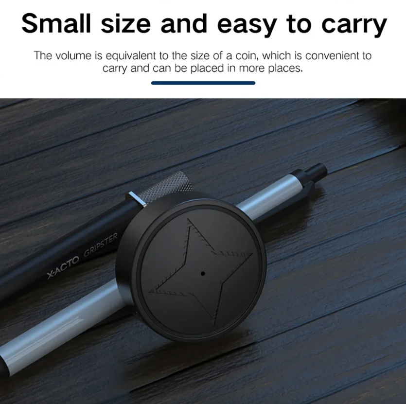 Mini traceur GPS à fixation magnétique puissante pour voiture, moto, camion - Localisateurs de véhicule avec suivi en temps réel - Traceur GPS anti-perte