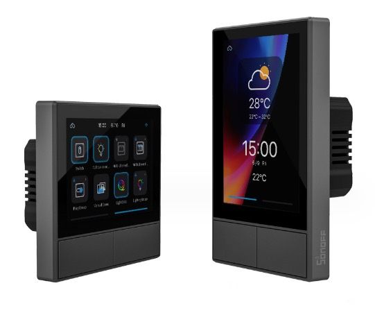 SONOFF NSPanel Interrupteur intelligent scène WiFi contrôle tout-en-un avec écran tactile pour l'automatisation de la maison intelligente