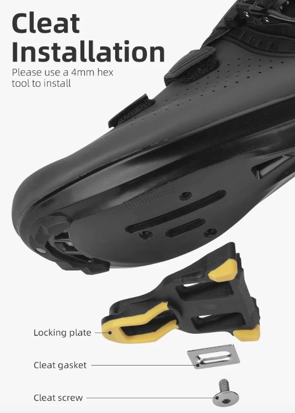 ROCKBROS Pédales de vélo de route SPD-SL Ultra-légères en aluminium Autobloquantes pour une stabilité améliorée