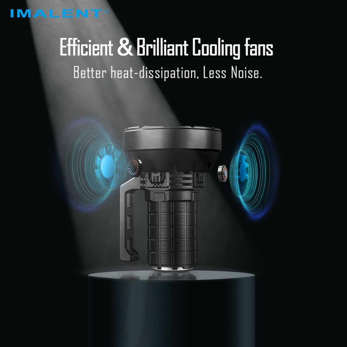 IMALENT SR16: 55000 lumens, 1715 mètres de lumière intense. Idéal pour l'exploration nocturne.