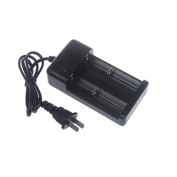 UltraFire Chargeur Double 18650 26650 Chargeur de Batterie Rechargeable Voyage Sécurisé AC 100-240V Compatibilité Universelle