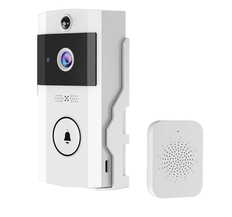 U9 Sonnette vidéo sans fil Interphone vidéo Caméra de surveillance WIFI Caméra de sonnette visuelle Interphone bidirectionnel
