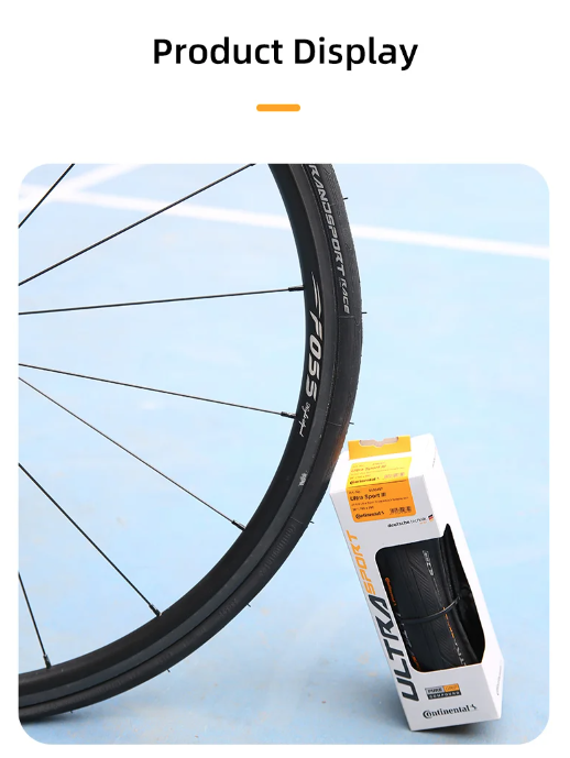 Continental ULTRA SPORT Ⅲ GRAND SPORT RACE Pneu de vélo de route 700x23C/25C/28C Léger, durable, anti-crevaison