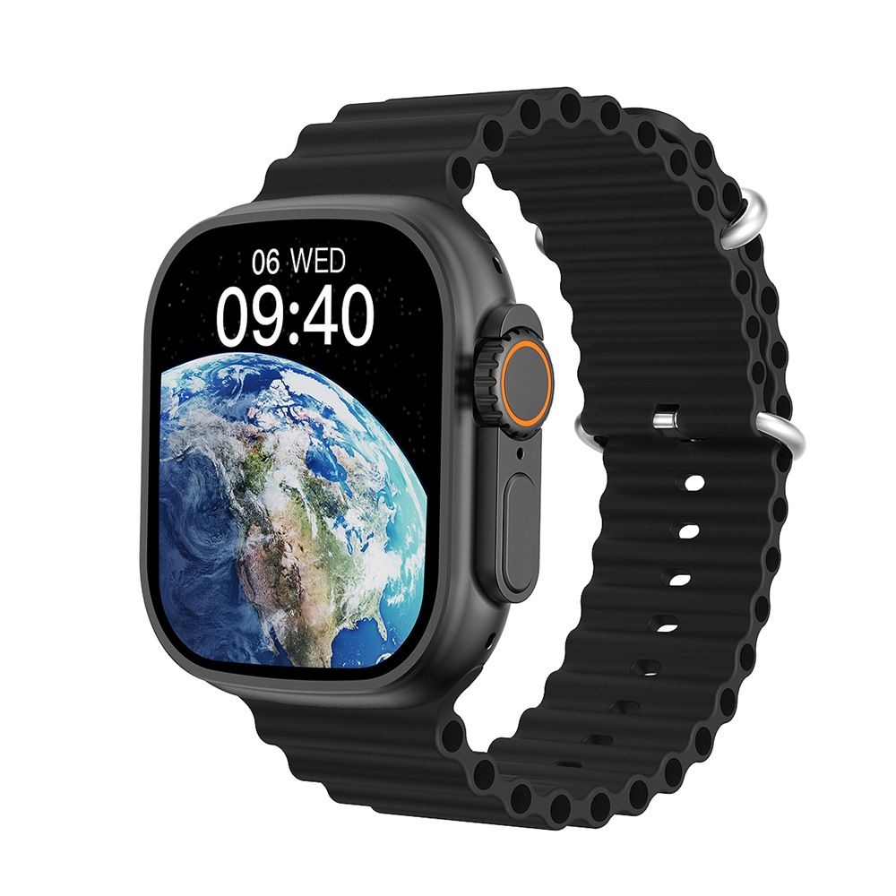 49mm Montre Connectée Ultra 9 Appel Bluetooth NFC Boussole GPS Suivi d'Itinéraire Ip68 Smartwatch