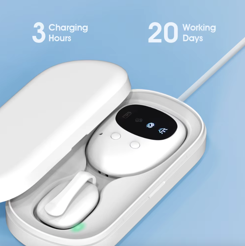 Alarme d'énurésie sans fil pour garçons et filles, alarme pipi rechargeable par USB avec 3 modes d'alerte, aide au sommeil confortable