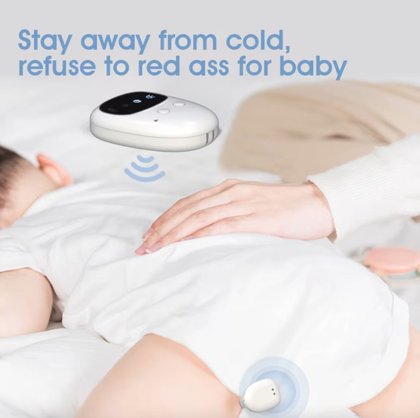 Alarme d'énurésie sans fil pour garçons et filles, alarme pipi rechargeable par USB avec 3 modes d'alerte, aide au sommeil confortable