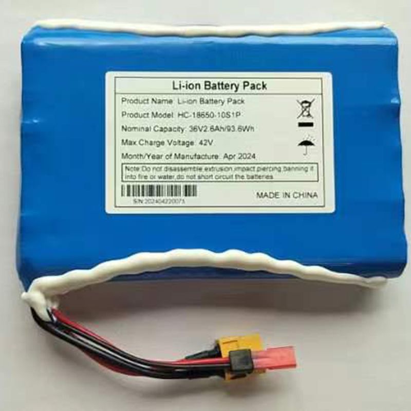 Batterie Li-Ion 36V 10S1P Performance pour Skateboard à Quatre Roues Design Innovant et Stockage d'Énergie Efficace