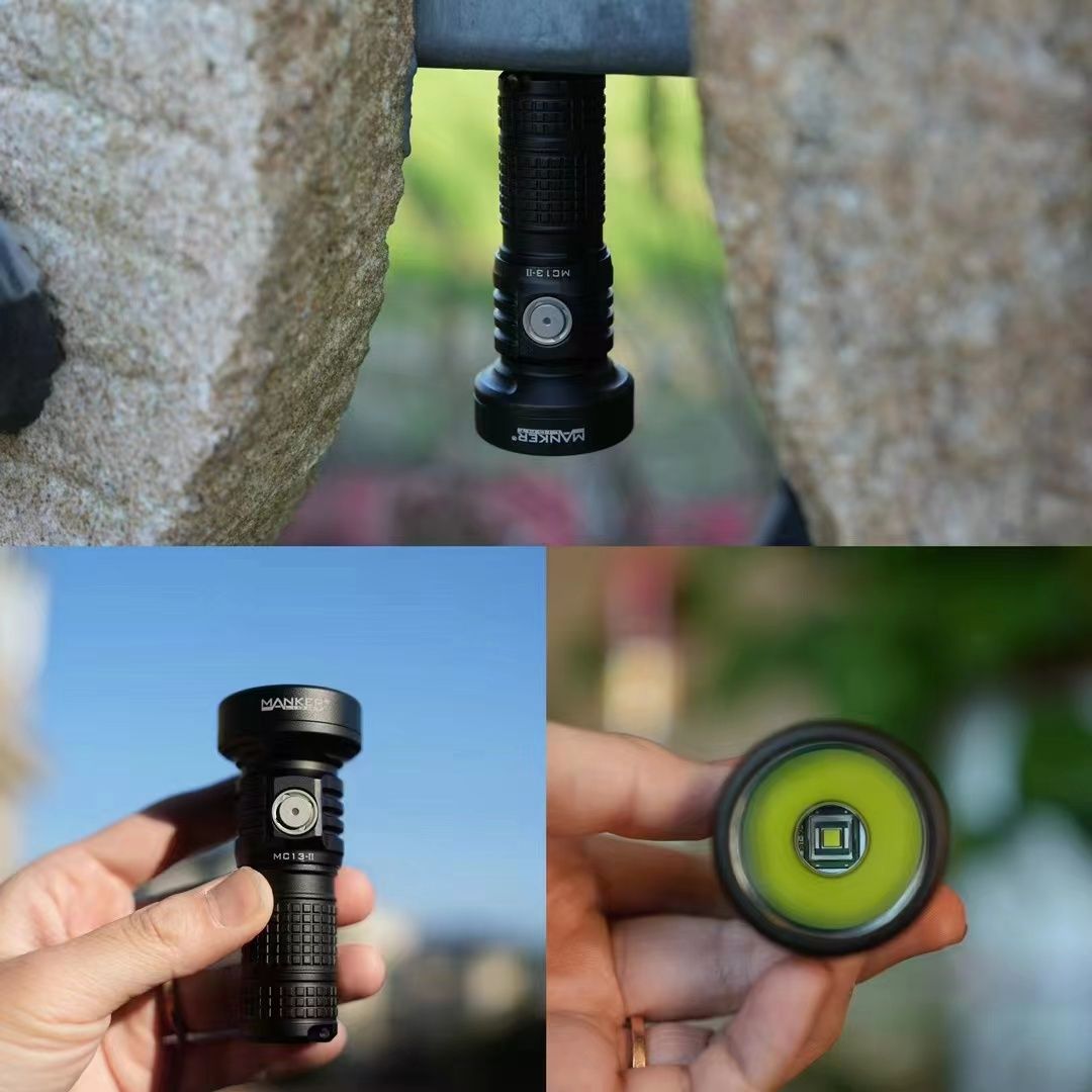 Manker MC13 II Lampe torche LED 4600 Lumens LUMINUS SBT90 GEN2 USB Type-C Lampe de camping et de recherche et sauvetage
