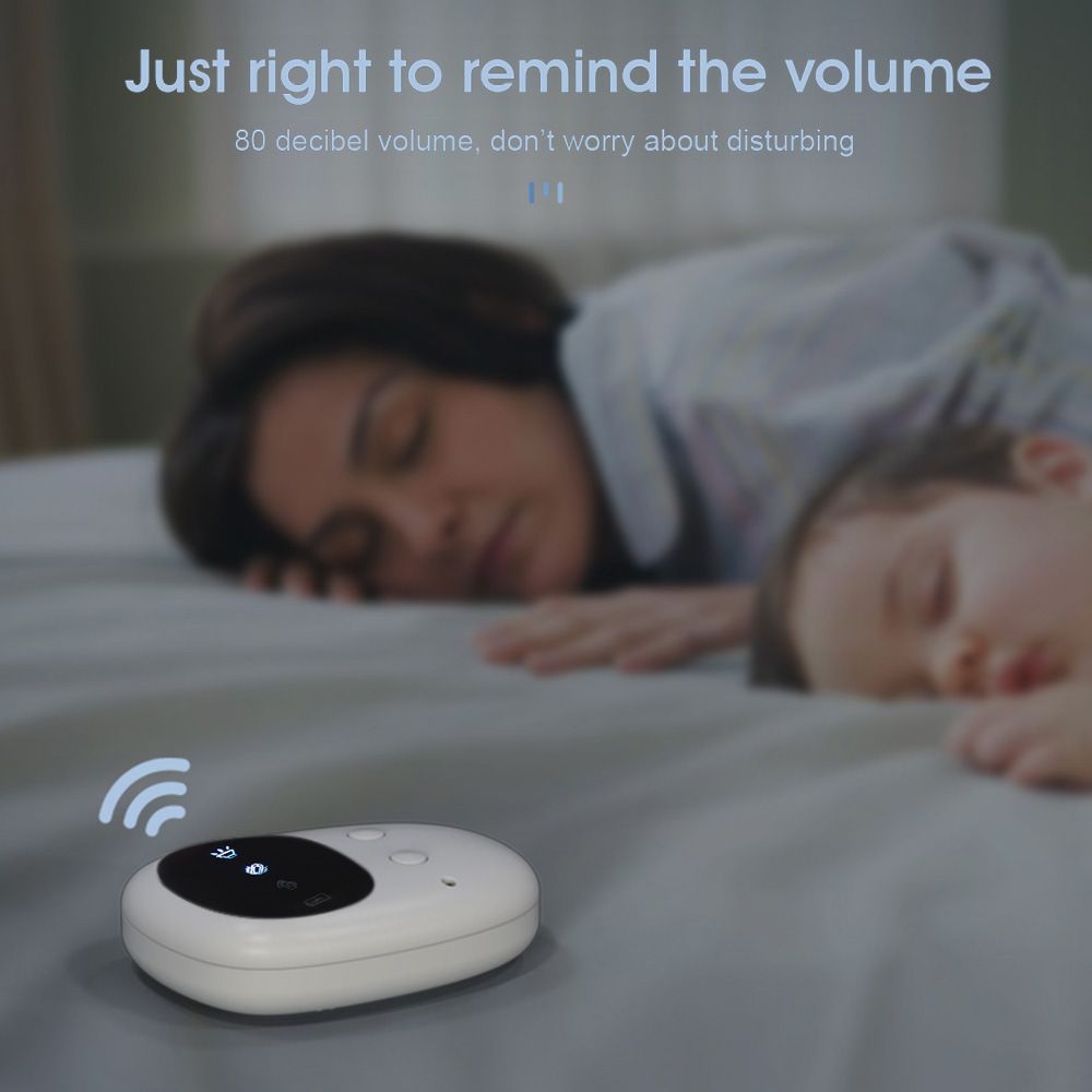 Alerte d'énurésie sans fil pour bébé et adulte, alarme d'énurésie nocturne, alarme de pipi au lit, apprentissage de la propreté pour bébé et enfant