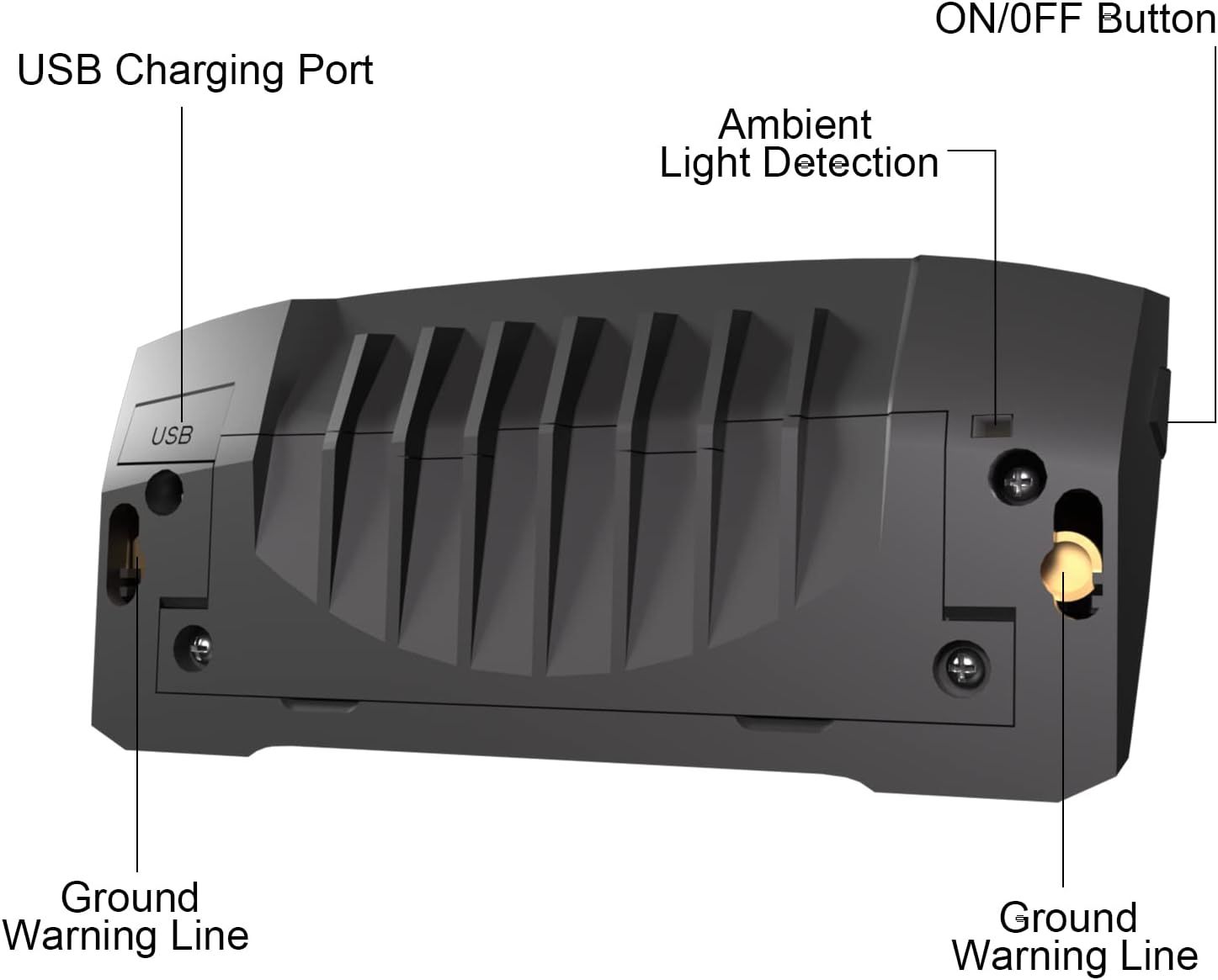 Meilan X5 Feu arrière de vélo intelligent avec clignotants et feu de freinage automatique, télécommande sans fil, feu arrière de vélo rechargeable par USB, lumière d'avertissement de sécurité pour le cyclisme