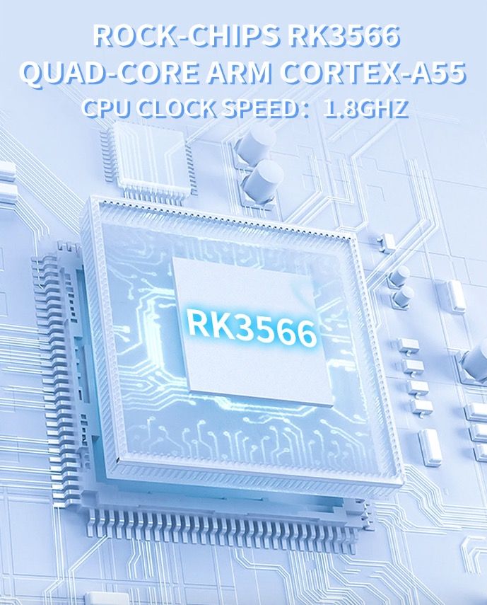 Console de jeu portable POWKIDDY X55 écran IPS 5.5 pouces jeux rétro Linux open source résolution 1280x720
