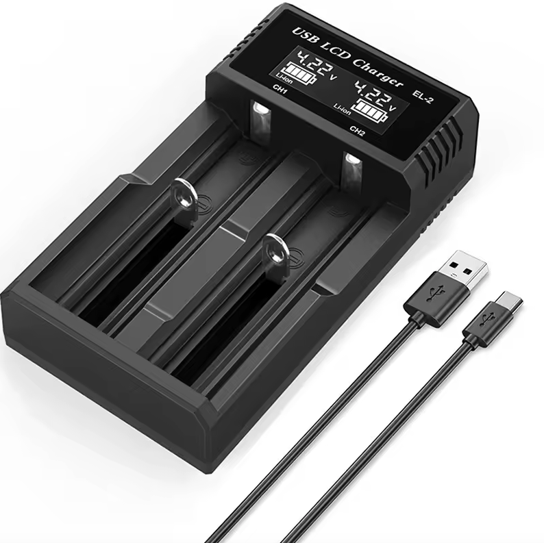 2 Slots USB